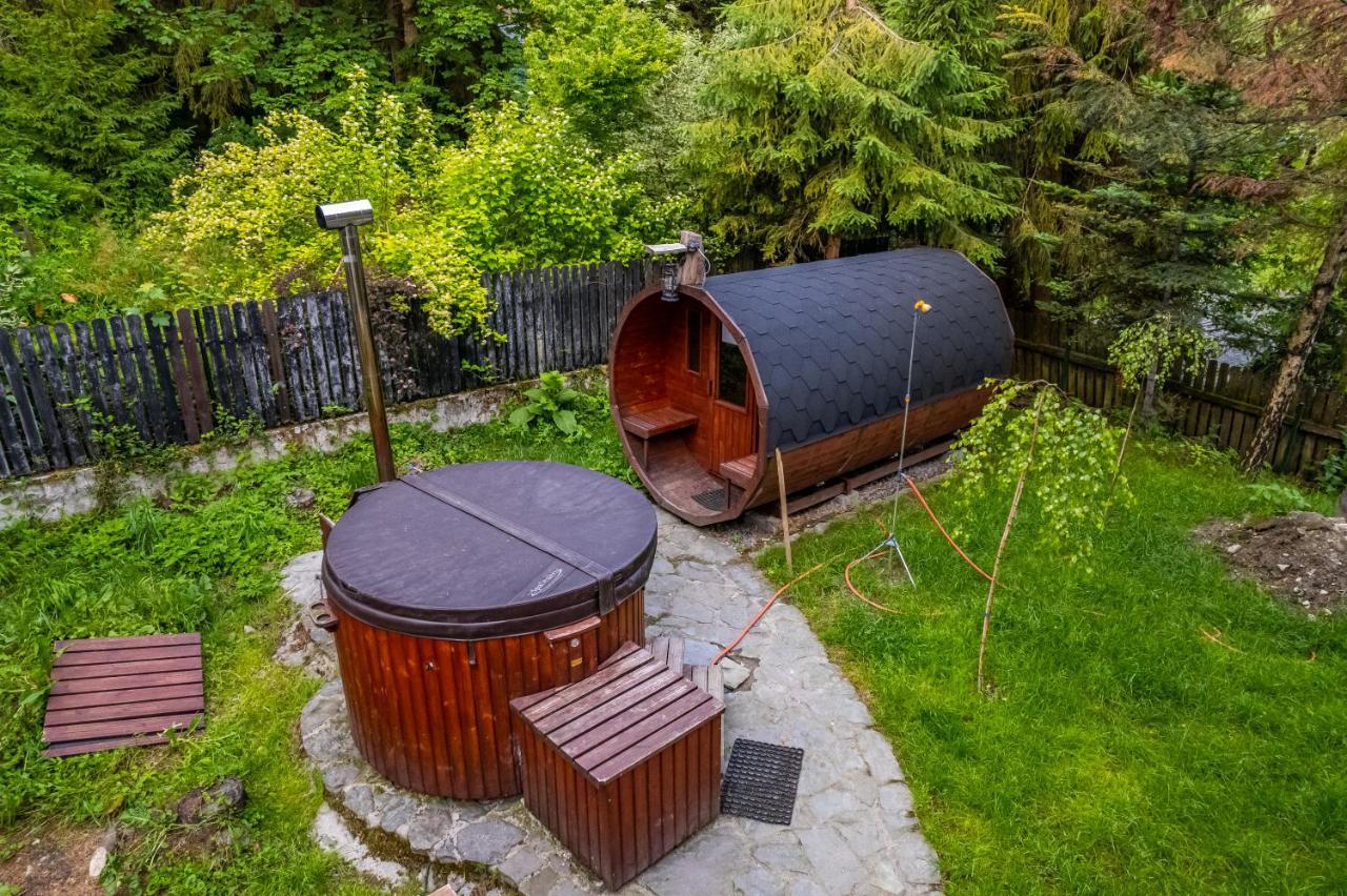 Domki Brenna Lesnica Chatka Ze Spa Екстериор снимка